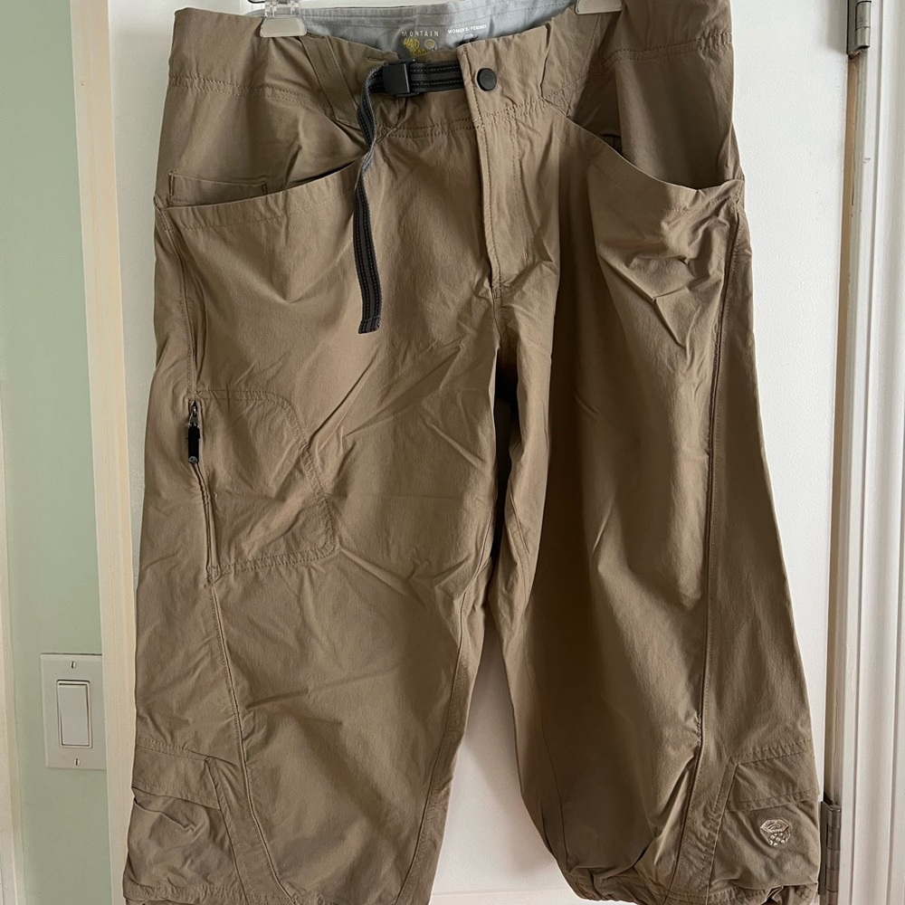 Mountain Hardwear Women's Cropped Outdoor Pants - Khaki